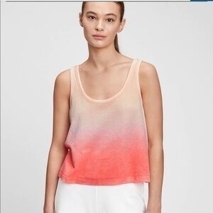 GAP Towel Terry Scoopneck Tank Top